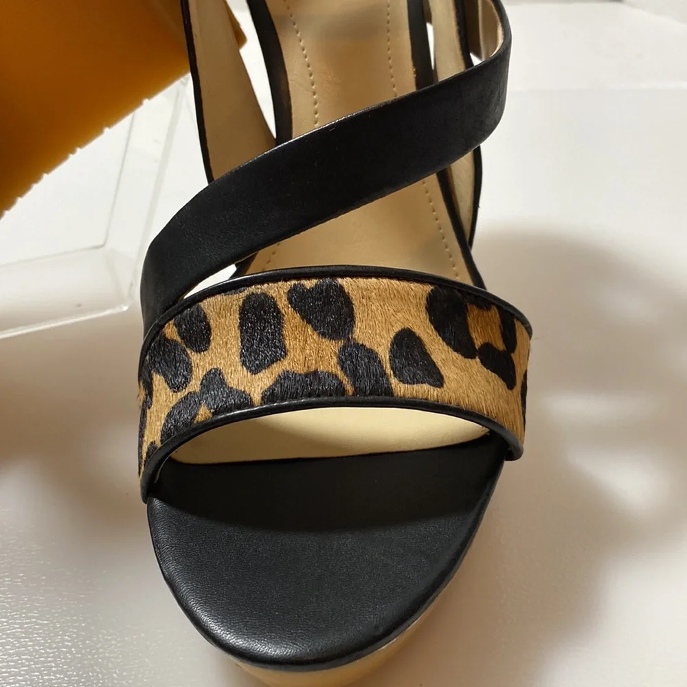 Calvin Klein high Dani Wedge platform Sandal - Picture 2 of 12